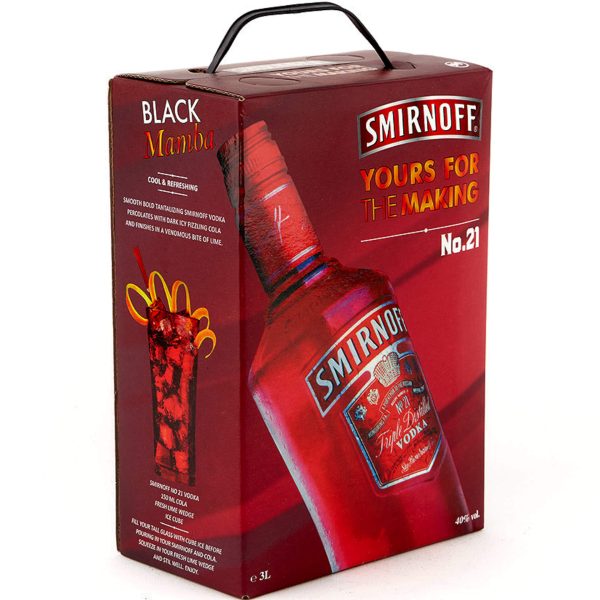 Горілка Смирнов Журавлина (Smirnoff Red) 3л